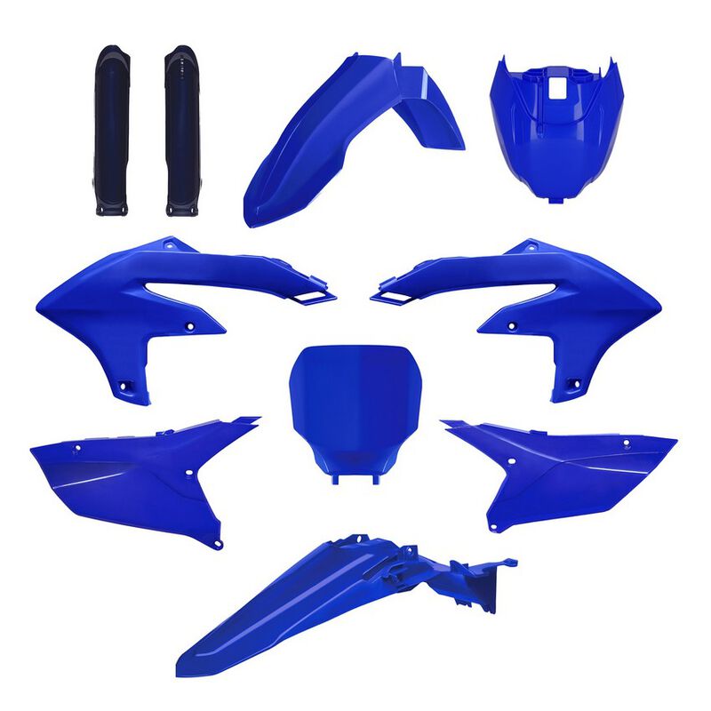 Polisport Yamaha Plastic Kit YZF 250 2024 YZF 450 2023 - 2024, OEM Blue