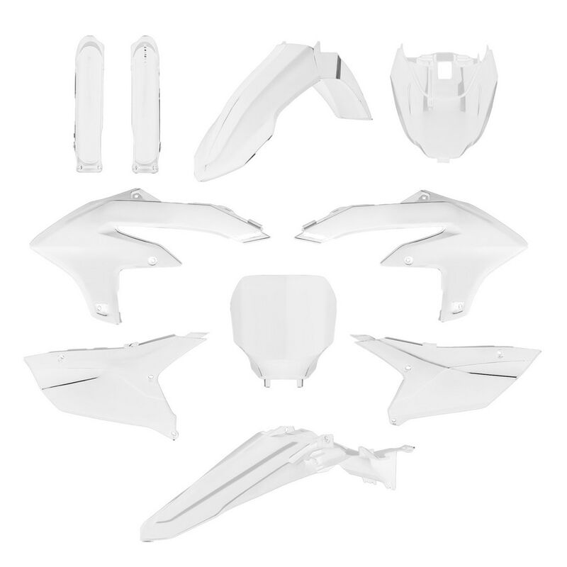 Polisport Yamaha Plastic Kit YZF 250 2024 YZF 450 2023 - 2024, White
