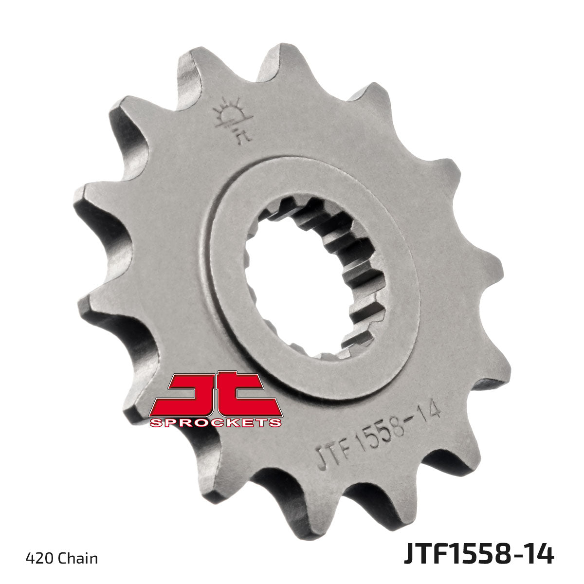 JT Sprockets Steel Front Sprocket Yamaha YZ 65 2018 - 2023, 14T
