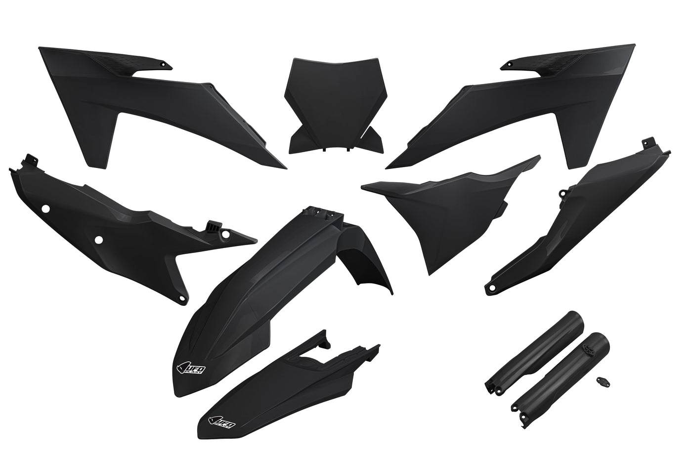 UFO Plastic Kit KTM SX SXF 2023 – 2024, Black