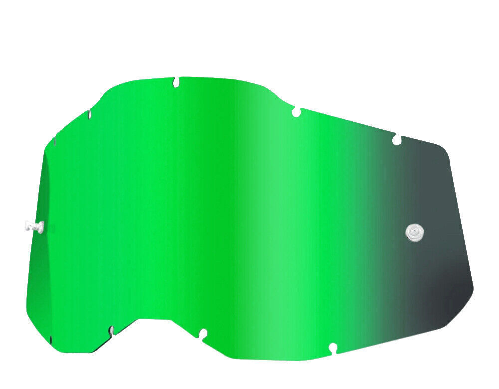 Goggle Shop 100% GEN 2 Mirror Tear off Lens, Green