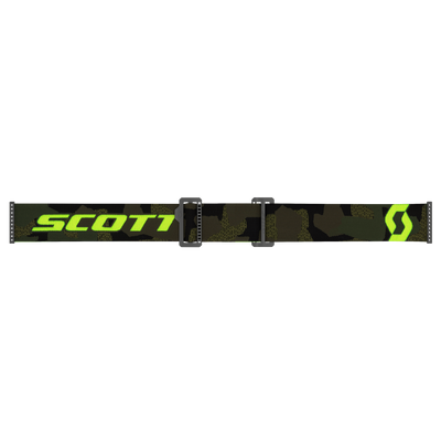 Scott Prospect Goggle, Kaki Green / Neon Yellow - Light Sensitive Works Lens