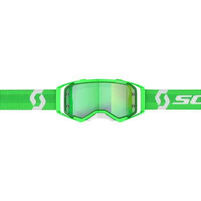 Scott Prospect Goggle, Green / White - Green Chrome Works Lens