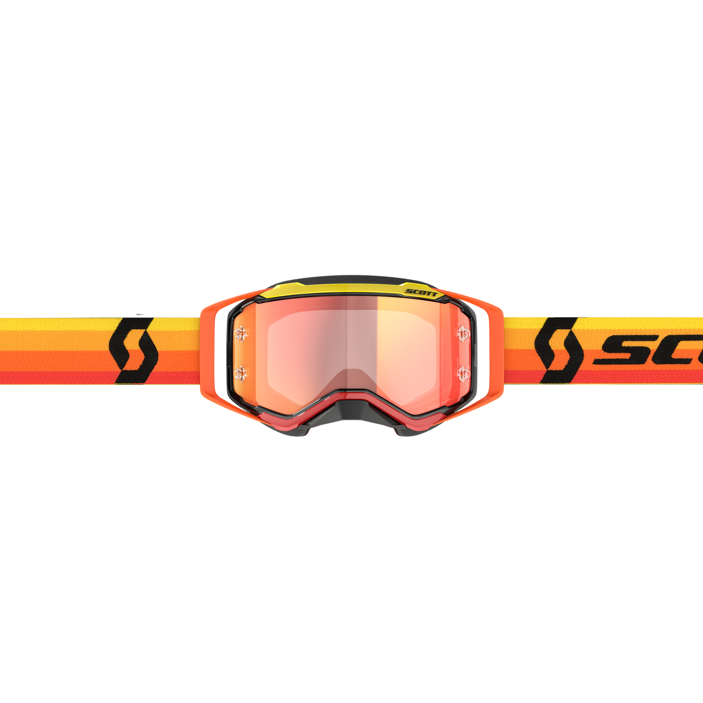 Scott Prospect Goggle, California - Orange / Yellow - Orange Chrome Works Lens