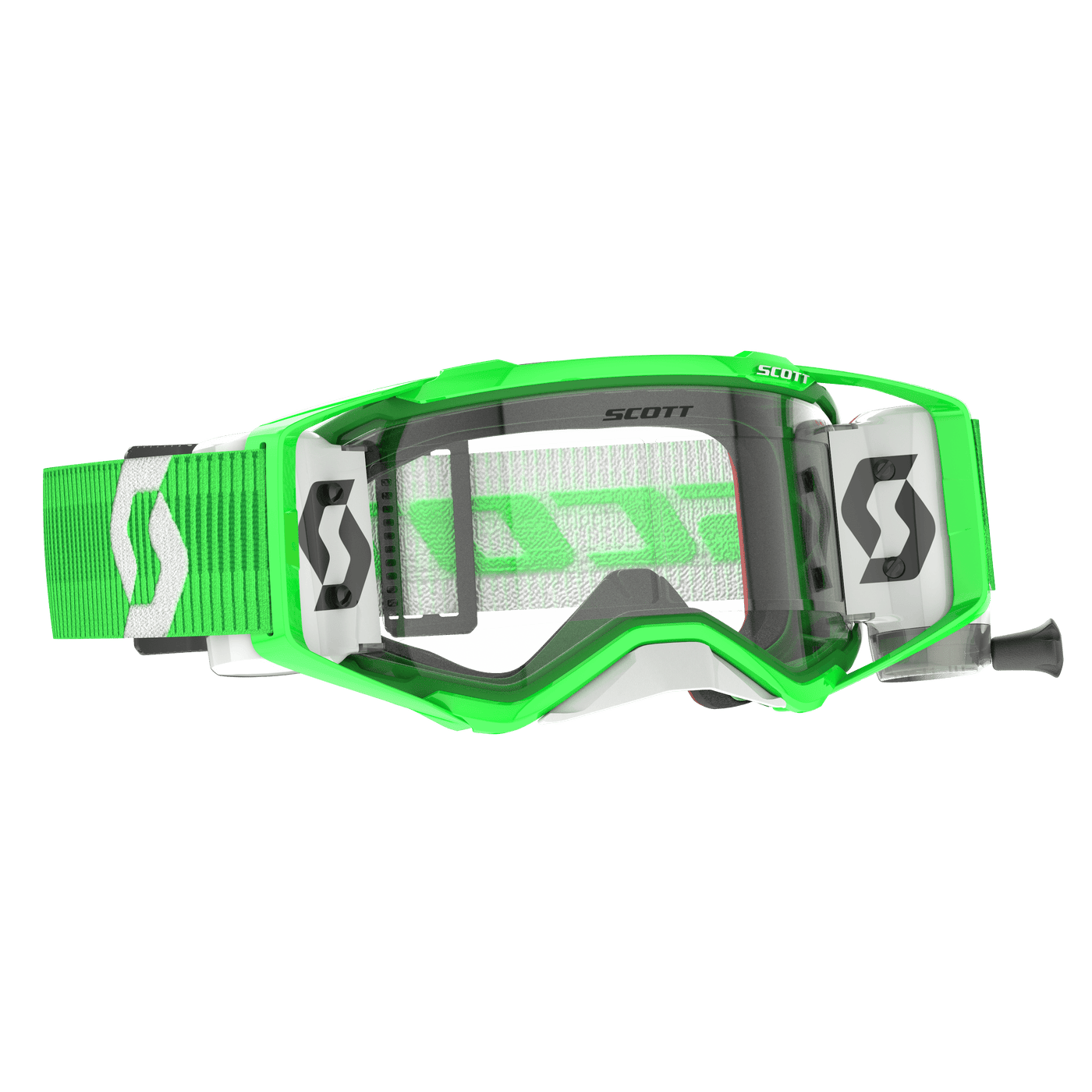 Scott Prospect Goggle WFS, Green / White – Clear Works Lens