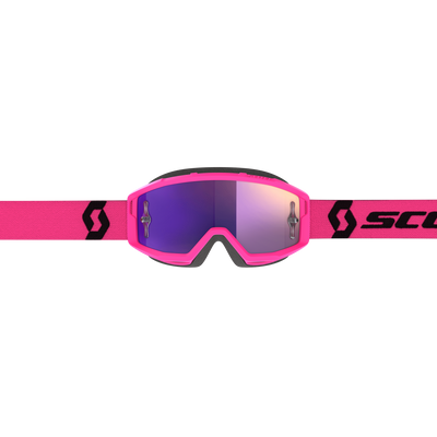 Scott Primal Goggles, Pink / Black - Purple Chrome Works Lens