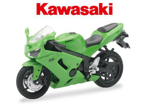 New Ray Toys 1:18 Kawasaki Ninja ZX 6 RR Toy Model