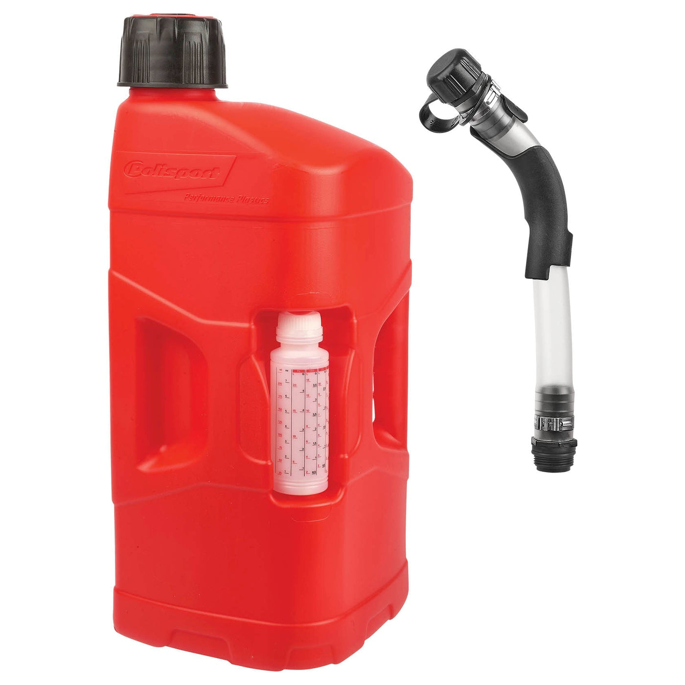 Polisport Pro Octane Gas Can with Hose Bender, 20 Litre