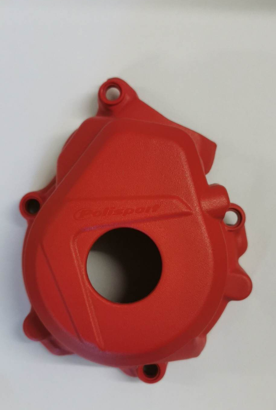 Polisport KTM ignition Cover Protector SXF 250 350 2016 - 2022 Husqvarna FC 250 350 16 - 22 Gas Gas MCF 250 2021 - 2023, Red