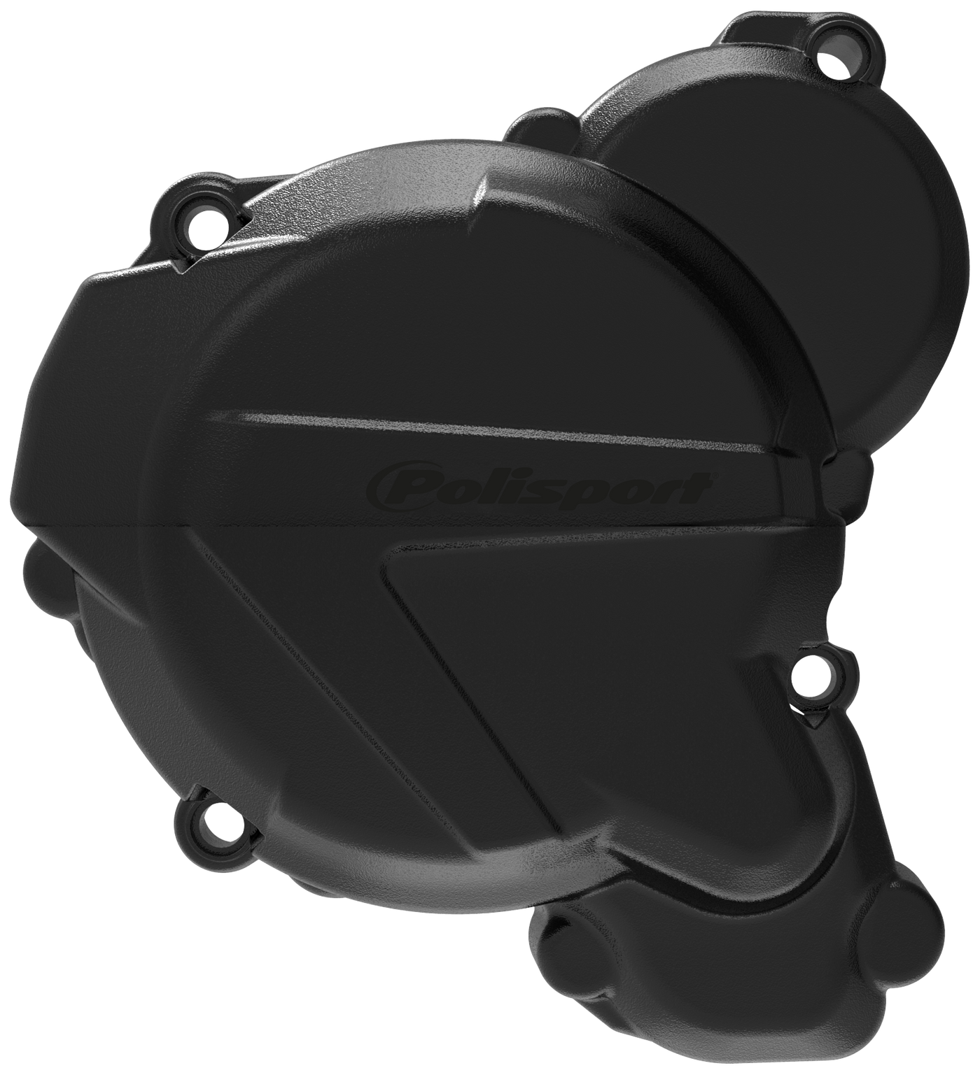 Polisport KTM Husqvarna Clutch, Ignition & Water pump Cover Protector Kit EXC TE 250 300 2 Strokes 2017 - 2023, Black
