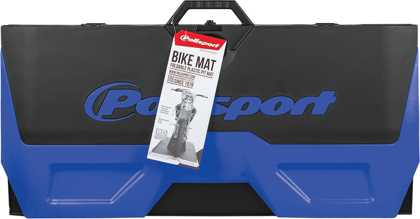 Polisport Bike Mat Foldable Plastic Mat, Blue