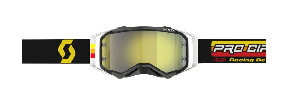 Scott Prospect Goggle, Pro Circuit 2023 – Yellow Chrome Works Lens