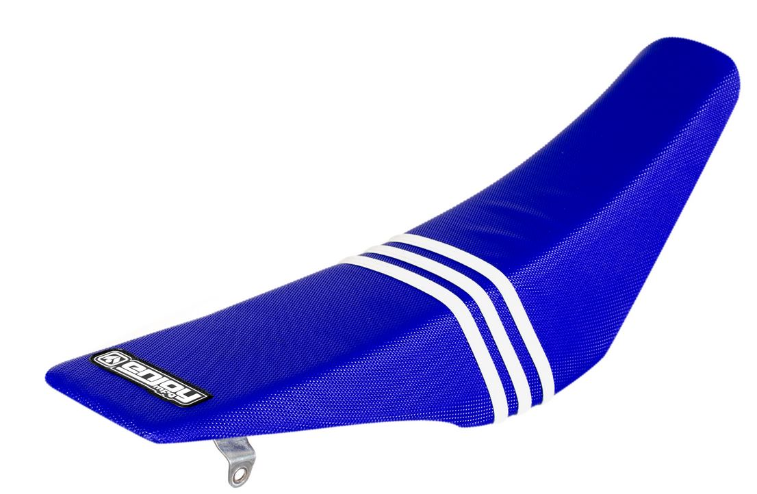 Enjoy Manufacturing KTM Seat Cover SX 65 2009 - 2015 Ribbed, TLD Blue / White