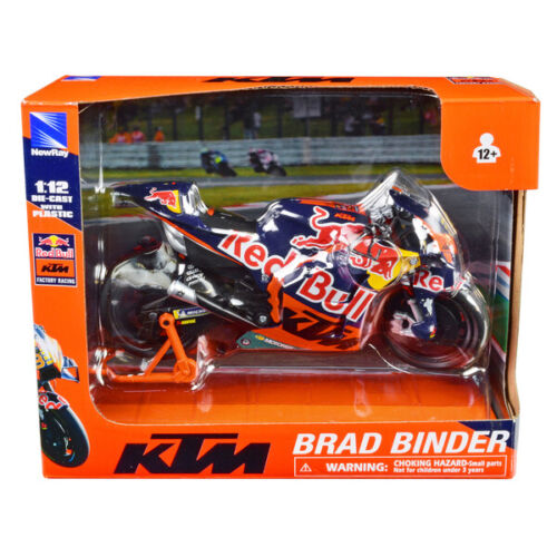 New Ray Toys 1:12 Brad Binder Moto GP Red Bull KTM Toy Model