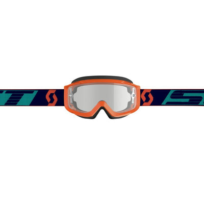 Scott Split OTG Goggles, Orange – Clear Works Lens