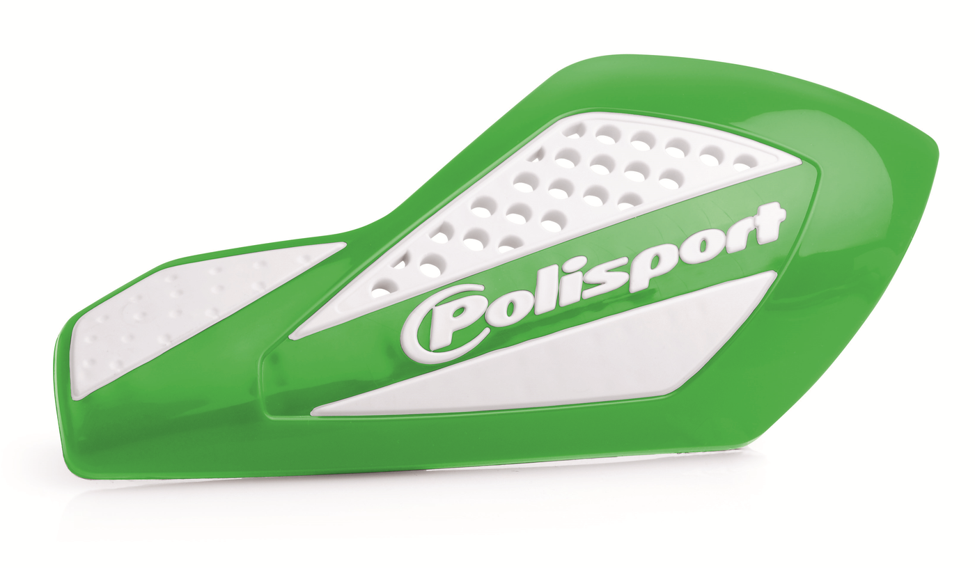 Polisport Universal Free Flow Hand Guards, Green