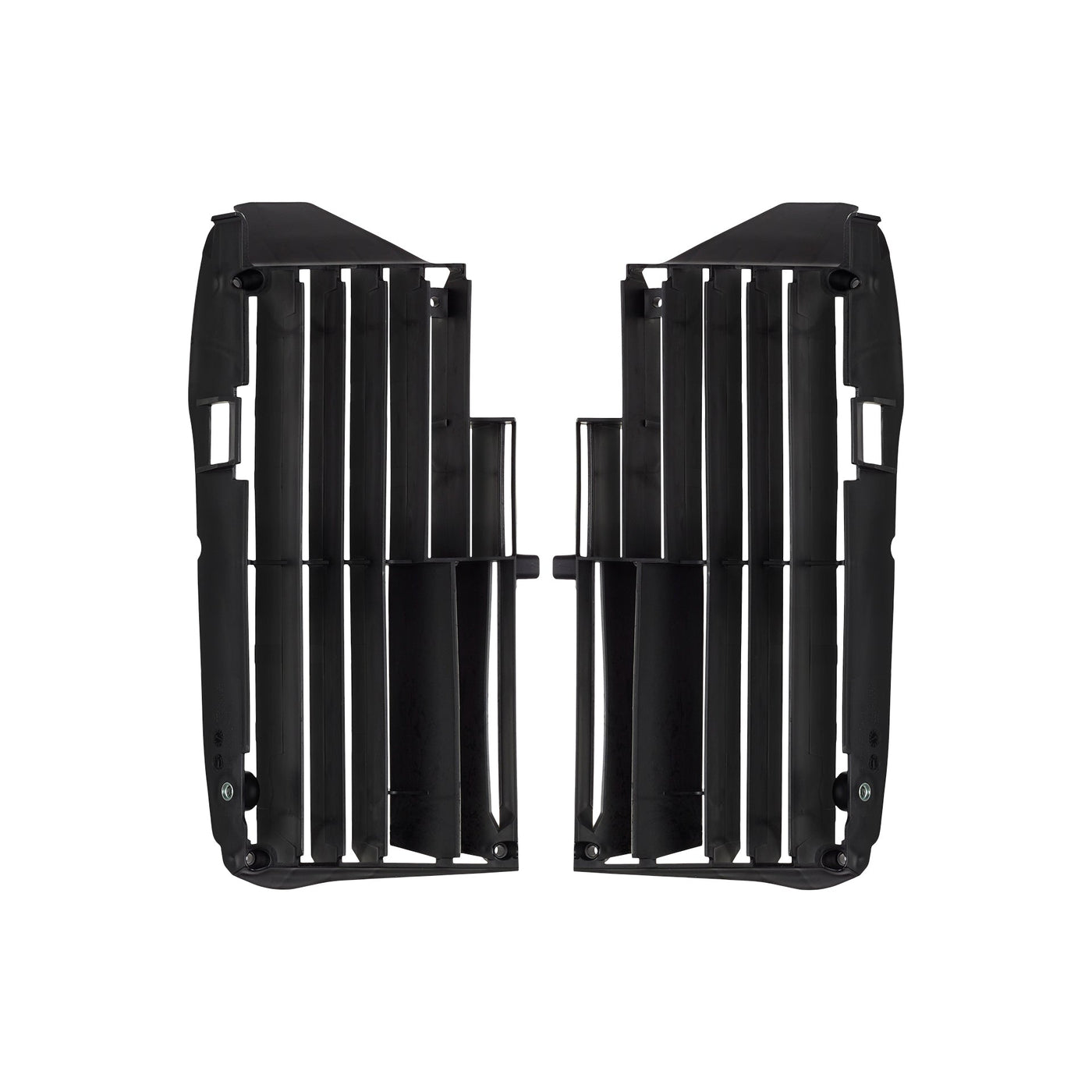 Polisport Yamaha Radiator Louvers YZF 250 2024 YZF 450 2023 - 24, Black