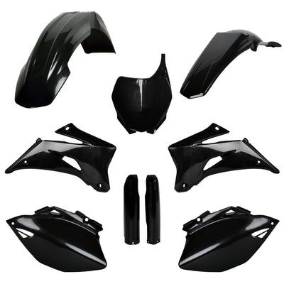 Polisport Yamaha Plastic Kit with Fork Guards YZF 250 YZF 450 2006 - 2007, Black