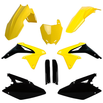 Polisport Suzuki Plastic Kit with Fork Guards RMZ 450 2008 - 2017, OEM