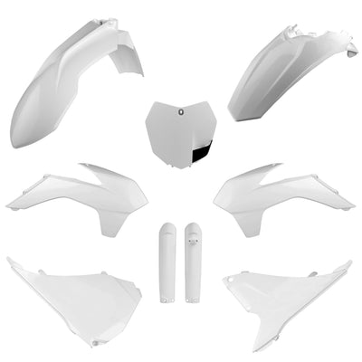 Polisport KTM Plastic Kit with Fork Guards SX SXF 2015 ONLY SX 250 15 - 2016, White