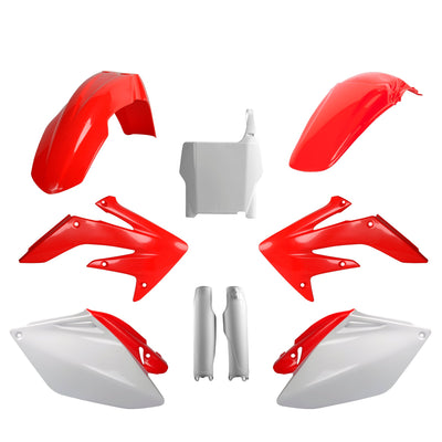 Polisport Honda Plastic Kit with Fork Guards CRF 250 R 2006 - 2007, OEM Red