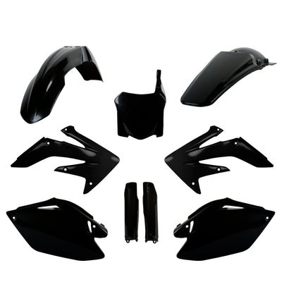 Polisport Honda Plastic Kit with Fork Guards CRF 250 R 2008 - 2009, Black