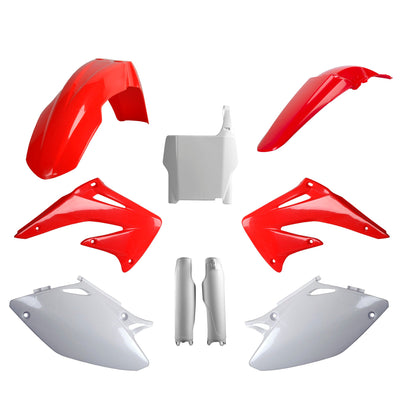 Polisport Honda Plastic Kit with Fork Guards CRF 450 R 2004, Red