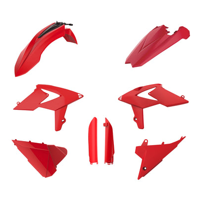 Polisport Beta Plastic Kit with Fork Guards RR ENDURO 2018 ONLY, Red