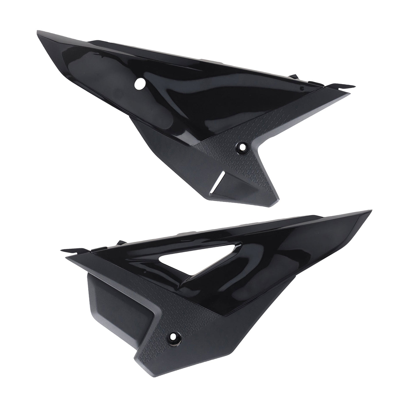 Polisport Honda Side Panels CRF 250 R CRF 450 R 2025, Black