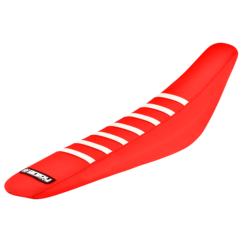 Enjoy Manufacturing Gas Gas seat cover MC 50 2024 - 2025 Ribbed, Red / White