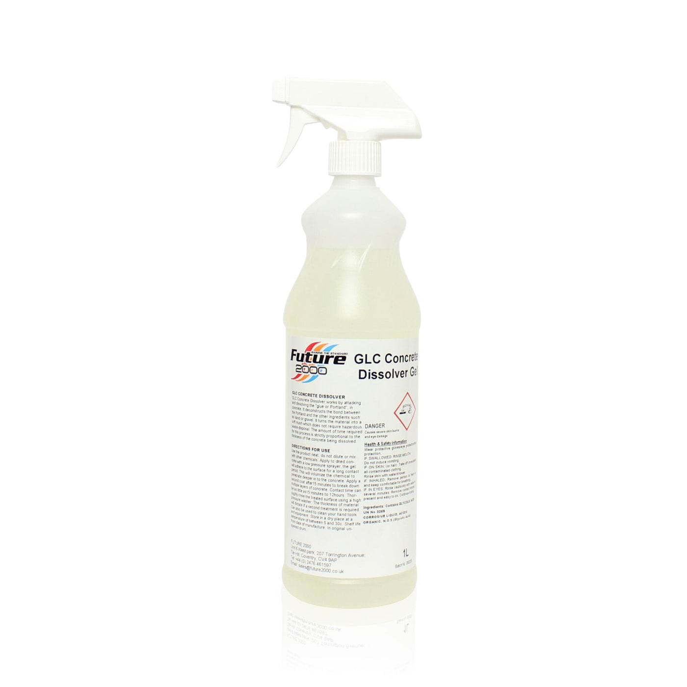 Future 2000 GLC Concrete Dissolver, 1 Litre