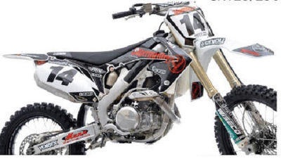 Enjoy Manufacturing Honda Graphics Kit CRF 150 R 2007 - 2022, Jagermeister