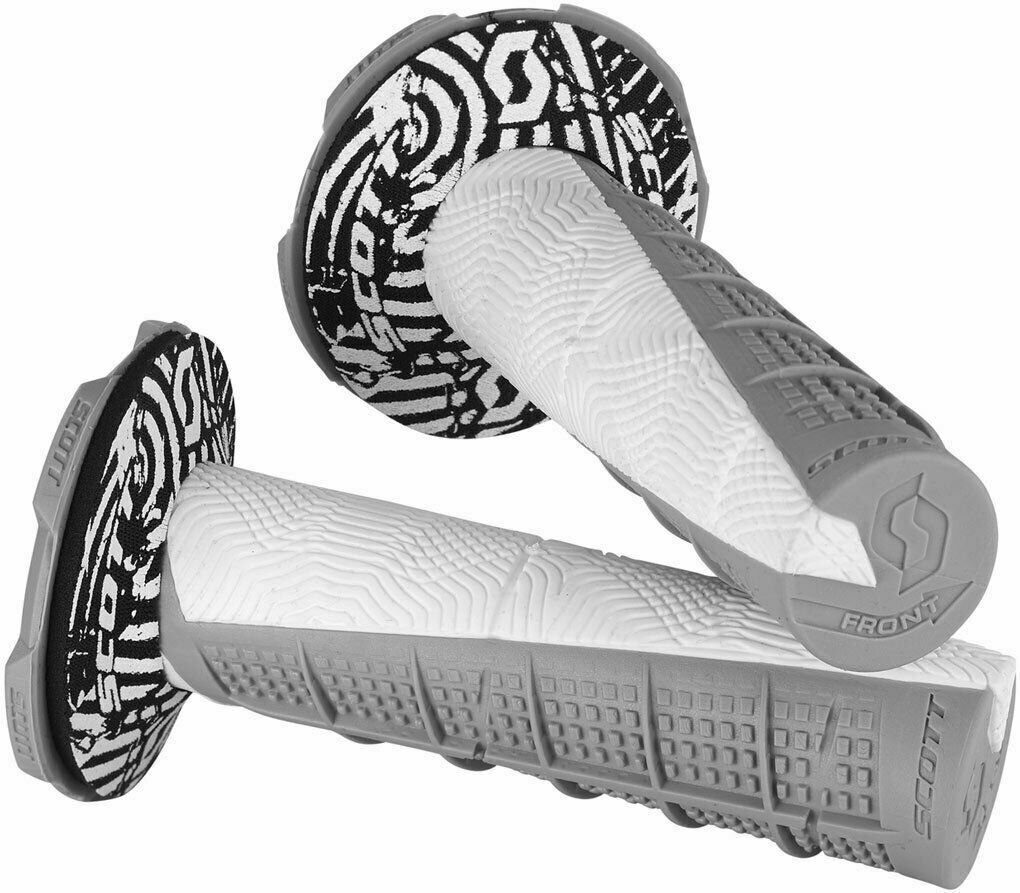 Scott Grips Duece + Donuts Motocross Enduro, Grey / White