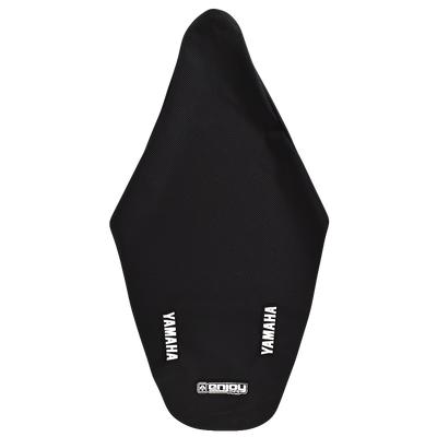 Enjoy Manufacturing Yamaha Seat Cover YZ 125 YZ 250 2022 - 2023 Ribbed Logo, All Black