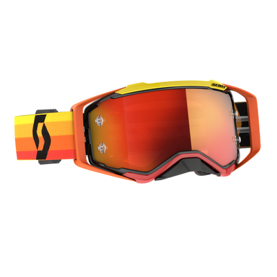 Scott Prospect Goggle, California - Orange / Yellow - Orange Chrome Works Lens