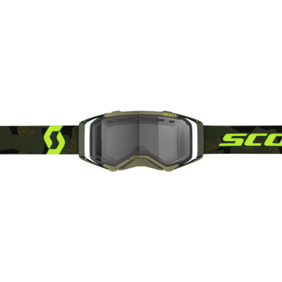 Scott Prospect Enduro Goggle, Kaki Green / Neon Yellow – Light Sensitive