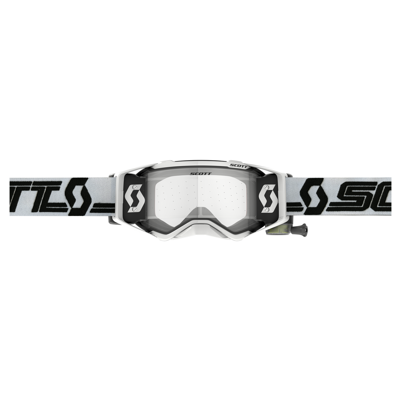 Scott Prospect Goggle Super WFS, White / Black – Clear Works Lens