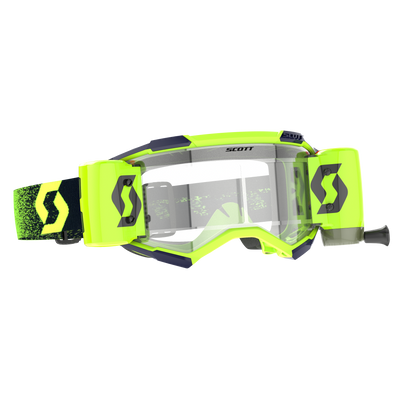 Scott Fury Goggle WFS, Neon Green / Neon Yellow - Clear Works Lens