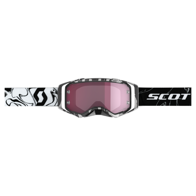 Scott Prospect Amplifier Goggle, Marble Black / White - Rose Chrome Works Lens
