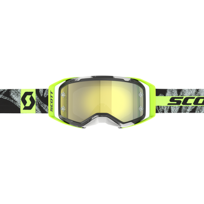 SCOTT Prospect 2.0 Goggle, Caviar Black / Safety Yellow - Yellow Chrome Works