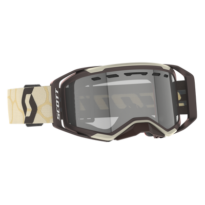 SCOTT Prospect 2.0 Enduro Goggle, Desert Beige / Dirt Brown - Light Sensitive