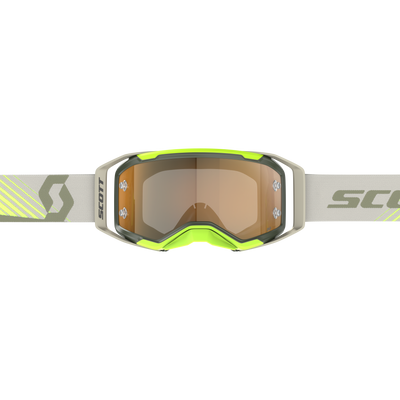 SCOTT Prospect 2.0 Amplifier Goggle, Kaki Green / Neon Yellow - Gold Chrome Works