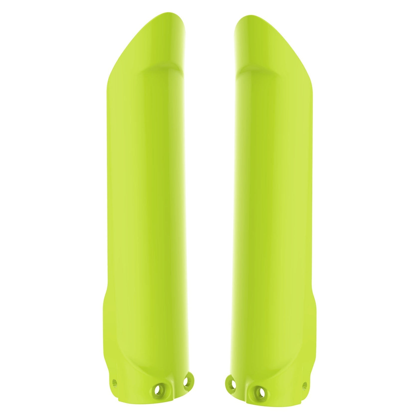 Polisport KTM Fork Guards SX SXF 2015 - 2022 EXC EXCF 2016 - 22 Husqvarna TC FC 15 - 22 TE FE 16 - 22, Fluo Yellow