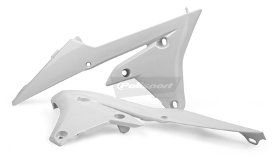 Polisport Yamaha Plastic Kit with Fork Guards YZF 250 2014 - 2018 YZF 450 14 - 2017, White