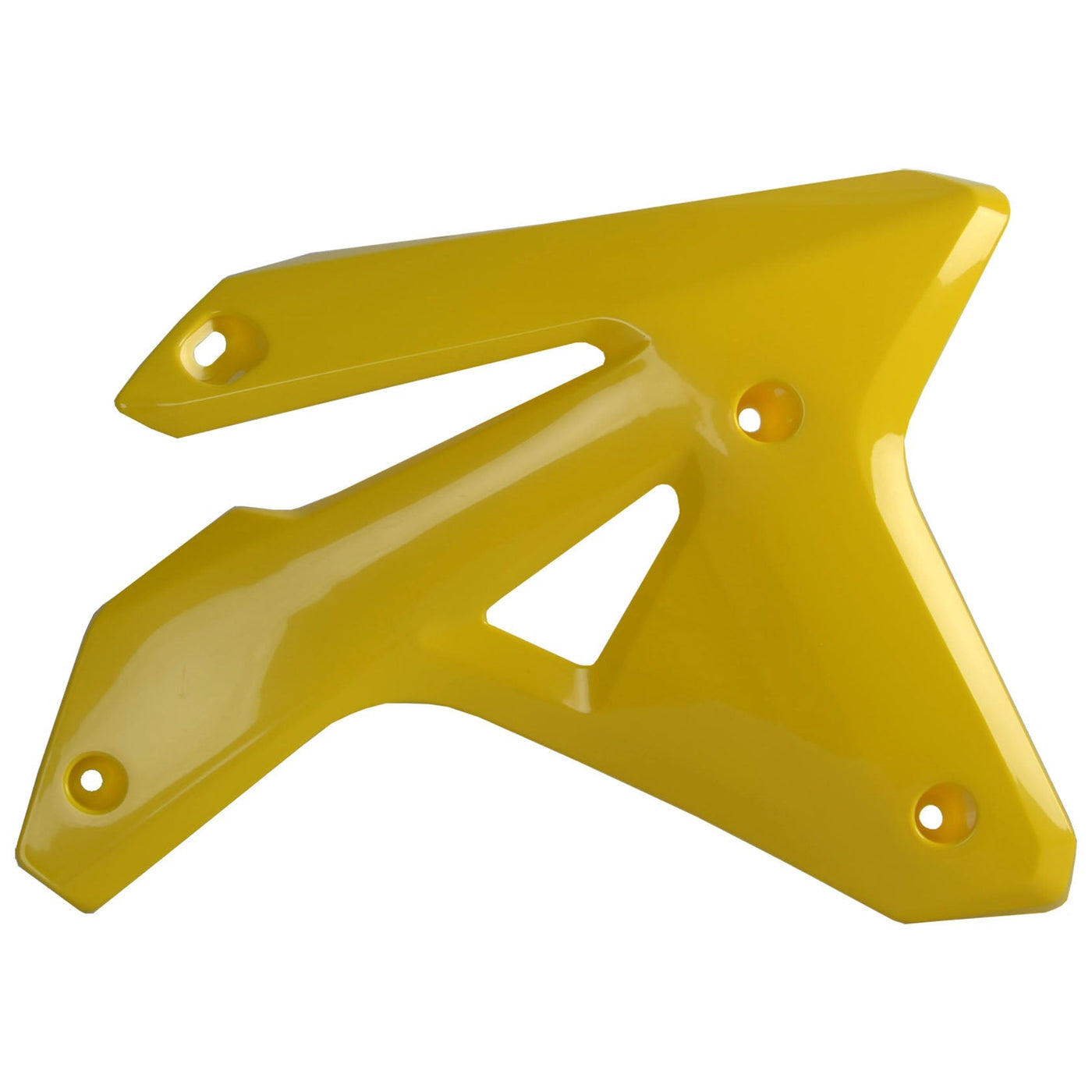 Polisport Suzuki Radiator Scoops RMZ 450 2007 ONLY, Yellow