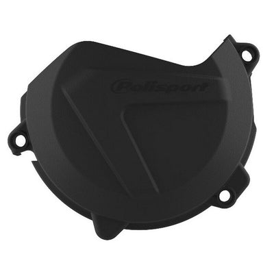 Polisport KTM Husqvarna Clutch, Ignition & Water pump Cover Protector Kit EXCF XCFW FE 450 500 501 2017 - 2023, Black