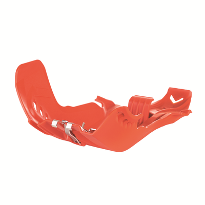 Polisport KTM Husqvarna Fortress Skid Plate Linkage Protection SX TC 250 2017 - 2018 EXC TE 250 300 17 - 2019, Orange