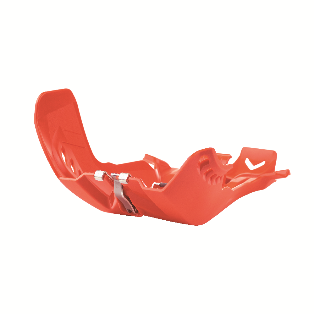 Polisport KTM Husqvarna Fortress Skid Plate Linkage Protection SX XC TC TX 250 300 2019 - 2022 EXC TE 250 300 2020 - 2023, Orange