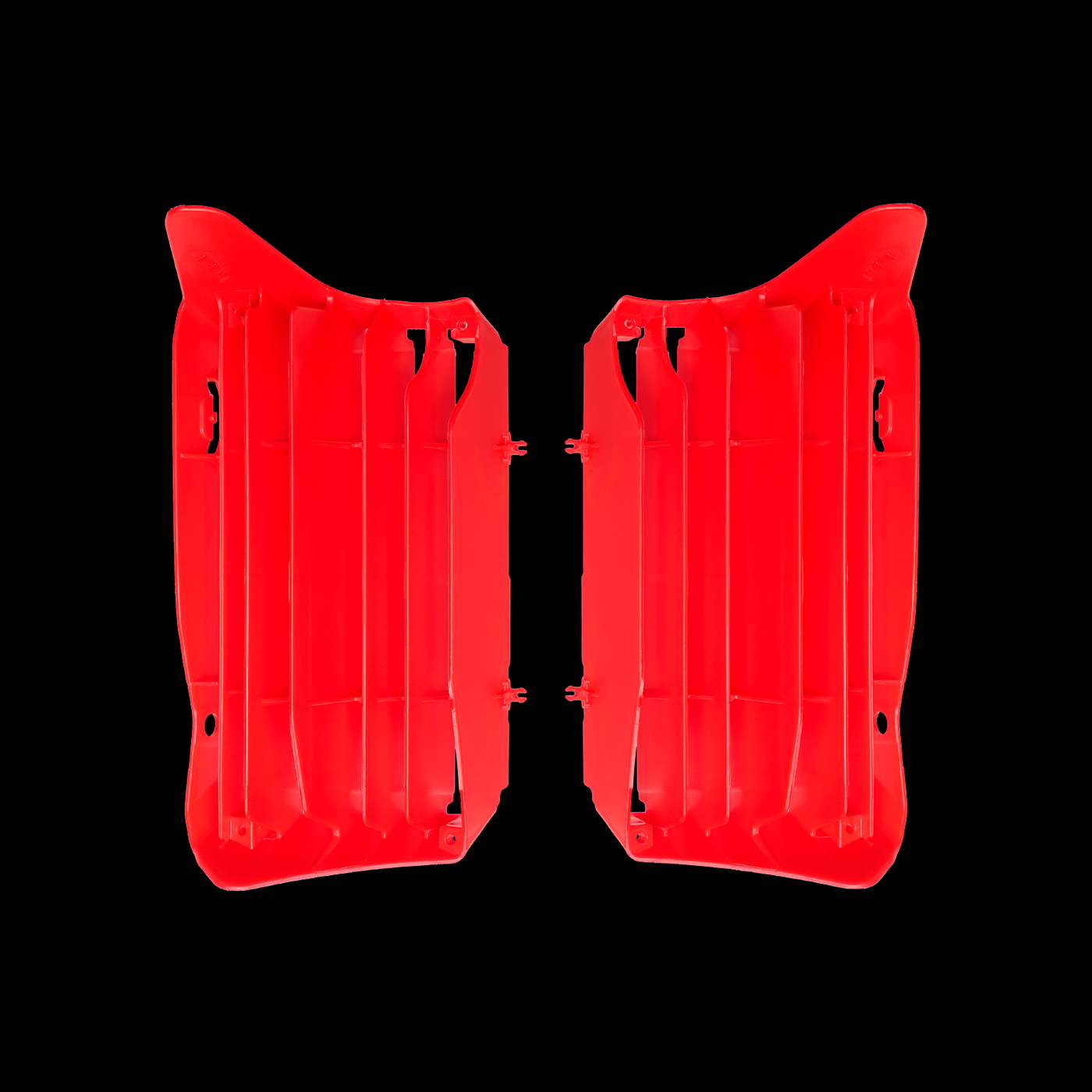 Polisport Honda Radiator Louvers CRF 250 R 2022 - 2023 CRF 450 R 2021 - 23, Red