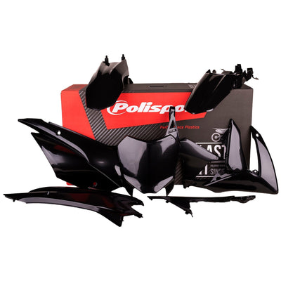 Polisport Honda Plastic Kit CRF 110 F 2013 - 2018, Black